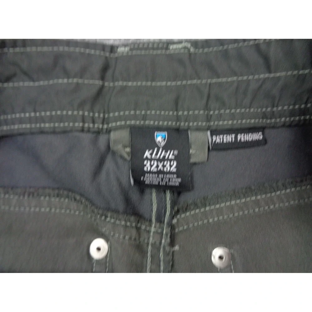 Kuhl Radikl Pants Men's Size 32x32 Grey Stretch Outdoor Hiking Lightweight Pants